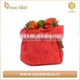 Professional Manufacture OEM Design Washable Kraft Paper Bag Food Keeper Bag thumbnail-5