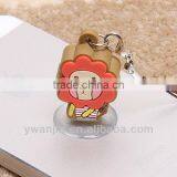 Supply Creative Cartoon Lion Mobile Phone Chain & Dust Plug & Mobile Phone Holder