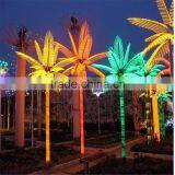 SJ201791202 artificial LED lights palm tree corative lighted palm trees for outdoor