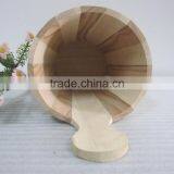 Custom Wooden Barrel, High Quality Wooden Cask, Wooden Bucket With Handle thumbnail-2