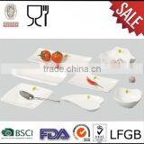 Sushi Plate,melamine White Plates Melamine Dinner Set thumbnail-1