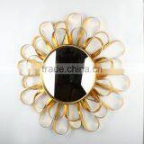 Antique Metal Frame Mirror Wall Mirrors Decorative thumbnail-6