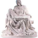 2015 Hot Sale Garden Decor Western Marble Pieta Statue thumbnail-4