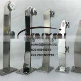 JINXIN Custom 316 Stainless Steel Spigots Glass Railing / Glass Fencing Australia Clamp thumbnail-5