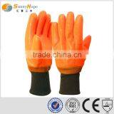 2016 Hot Sale PVC Sandy Finish Insulated Work Glove thumbnail-1