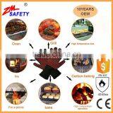 2017 Hot Selling Kitchen Cooking Heat Resistant Bbq Gloves thumbnail-4