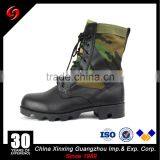 Genuine Leather Waterproof Canvas Combat Jungle Military Camouflage Boots thumbnail-1