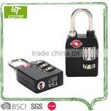 Zin-alloyed Travel Cable 3-Dial Combination TSA Lock With Indicator Can be Customized For Luggage thumbnail-1