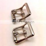 Zinc Alloy Center Bar Buckle With Lockable Prong, Nickel Plate, Buckle for Strap thumbnail-6