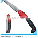 Precision Folding Garden 7" Pruning Saw Alloy Steel Blade Hardened Razor Tooth