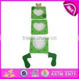 Beautiful Wooden Frame Photo for Kids,wooden Toy Frame Photo for Children,Hot Sale New Design Green Color Photo Frame WJ278291 thumbnail-1