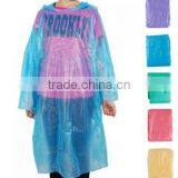 Colored PE Disposable Raincoat for Outdoor Events thumbnail-2