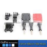 Helmet Side Mount Kit 3M Sticker Screw for Sports DV Accessory Action Camera Cases thumbnail-3