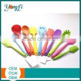 Chinese Eco-friendly Set of 6 Piece Different Types Food Silicone Kitchen Utensils Tools thumbnail-3