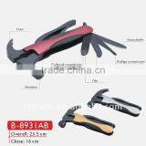 2014 Newest Multi Tools Multi Hammer With Color Wood Hanle Stainless Steel Hammer thumbnail-1