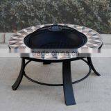 30 Inch Square Slatetable Fire Pit thumbnail-2