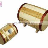 Custom Metal Whiskey Beer Wine Tequila Oak Wooden Barrel for Sale thumbnail-1