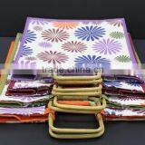 Jute Shopping Bag With Wodden Square Handle thumbnail-2