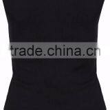 Womens Plain Ribbed Stretch Ladies Sleeveless T-Shirt Vest Tank Top Plus Siz thumbnail-4