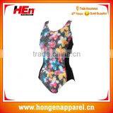 Hot Sale Shiny Colorful Swim Suit Free Design Sample /sexy Girls Swimming Suits thumbnail-1