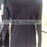 OEM Men's Long Sleeve Black Seamless Underwear thumbnail-1