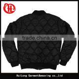 Custom Fashion Men Quilted Bomber Jacket With Padding thumbnail-2