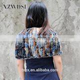CX-B-44A Highly Stylish Fashion Mixed Color Lady Rabbit Fur Shawl thumbnail-2