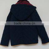2016 Boys Navy Cotton Winter Coat thumbnail-2