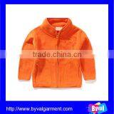 High Quality Zipper up Plain Kids Hoodie With Custom Printing thumbnail-3