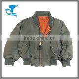 Kids Reversible Military MA1 Bomber Flight Jacket