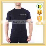 Custom Slim Fit Gym t Shirt, Cotton Spandex Fitness t Shirt Man thumbnail-1