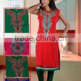 Cotton Kurti Designs for Women thumbnail-1
