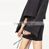 2017 OEM Spring Sexy Laced Short Skirts With Metallic Details thumbnail-3