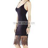 2016 Hot Sale Black and White Slip Dresses thumbnail-3