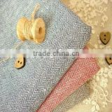 T/C FABRIC POLYESTER/COTTON 65/35%,GREIGE IN TWILL,HERRINGBONE WEAVE,B/WHITE,DYED CHINA MADE thumbnail-6