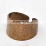 Custom Copper Tone Ring Base Blank Findings thumbnail-1