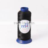 100% Filament Black Polyester High Tenacity Sewing Thread thumbnail-1