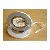 White Non Woven Double Sided Tissue Tape Acrylic Adhesive For Mounting