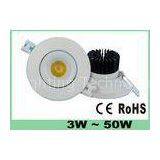 5 Watt LED Ceiling Downlights 4 Inch High Brightness for Jewelry Store / Hotel 120 Ra80 High CRI thumbnail-1