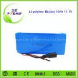 Custom 3s 12v 10ah Rechargeable Lipo Battery Pack for Drone thumbnail-1