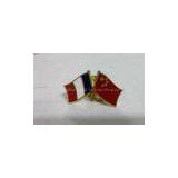 Supply Metal Processing Flag Badge