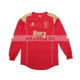 Matketing Hot Sale Cheap Red Original Soccer Shirt thumbnail-1
