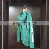 Wholesale High Quality With Logo Men Forest Green Zip up thumbnail-4