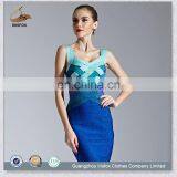 2016 Ombre Dress Sexy Prom Dress For Girls Tight Bandage Dresses thumbnail-2