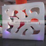 2015 Hot Sale Inflatable Logo Wall With LED Lights