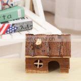 New Hamster wooden house accessories wooden house room hamster cage accessories