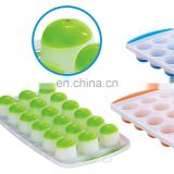 2012 new round shaped silicone ice cube tray