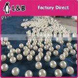 Without Hole Round Pearl ABS Pearl Button With Nail for Garment Accessories