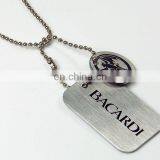 new custom military stainless steel dog tag