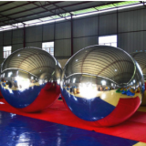 Holidays Decorations Large Hanging Pvc Gold Inflatable Mirror Ball Balloon With Wholesale Price thumbnail-3